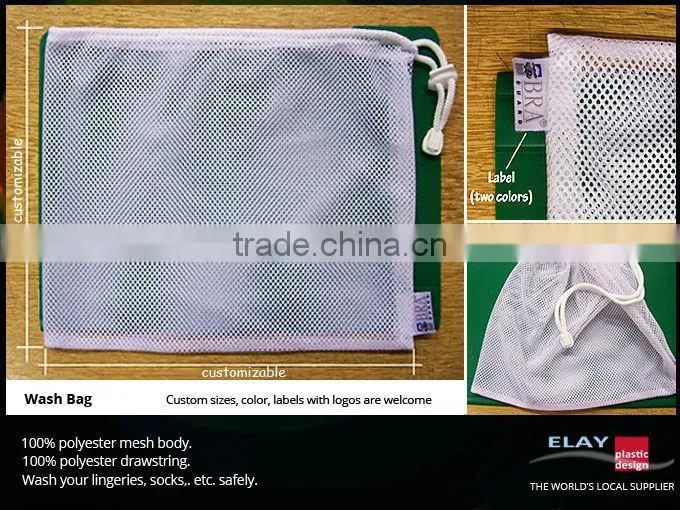 Drawstring laundry bag