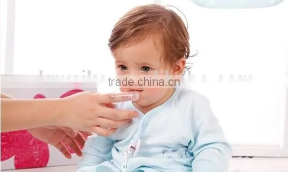 baby teeth brush /silicone baby teeth brush