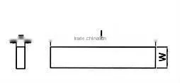 tungsten carbide material bar