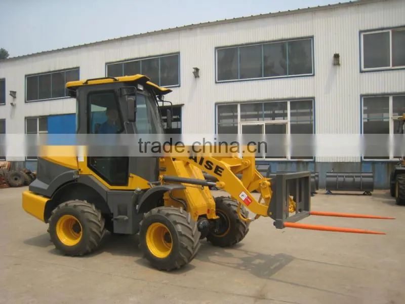 hot selling chinese 1000kg with CE optional implements minil loader