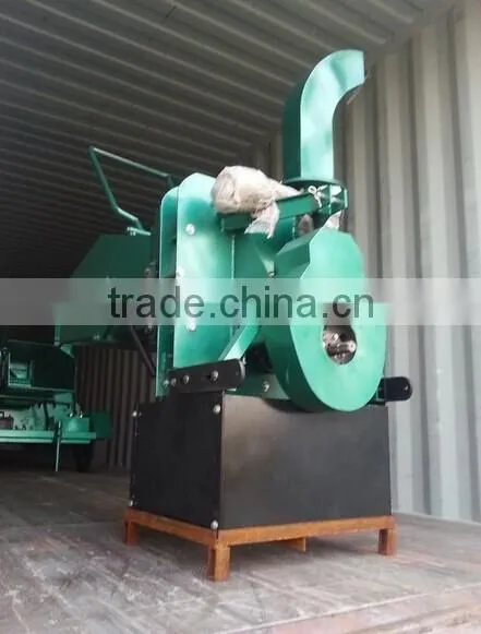 wood crusher with diesel engine Hydraulic feed system