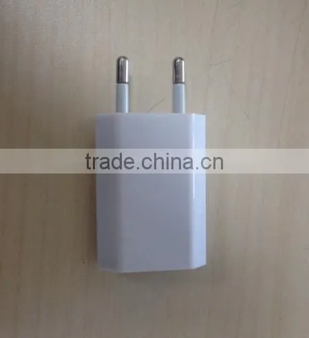 High Quality Charger Eur Tpye 5V 1A USB Output Use for Phone Charger