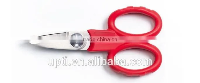 Taiwan Made High Quality 5 1/2" Fiber Optic Kevlar Cutter Industrial Fiber Optic Kevlar Shear