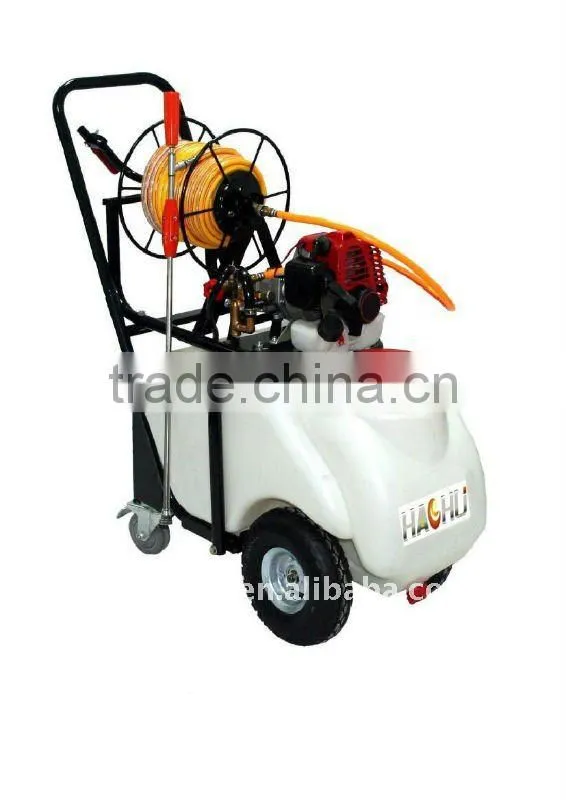 Gasoline engine hand push sprayer pulverisateur