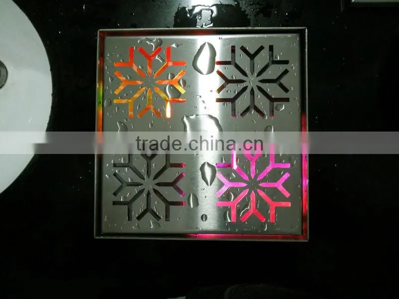 LED Square Shower Drain
