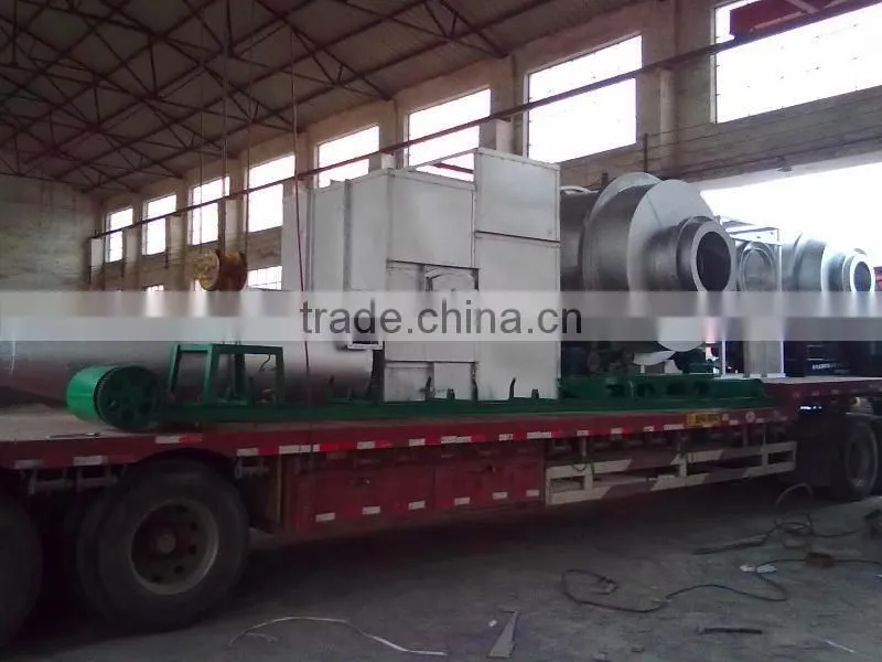 Industrial three cylinder sand dryer TDS6210 yellow sand drying machine for sale