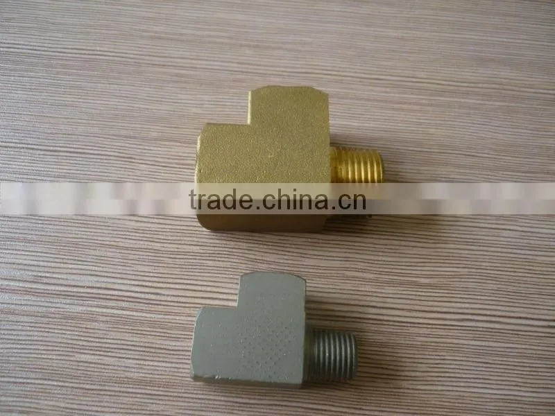 Brass pex pipe fitting /cross square fitting