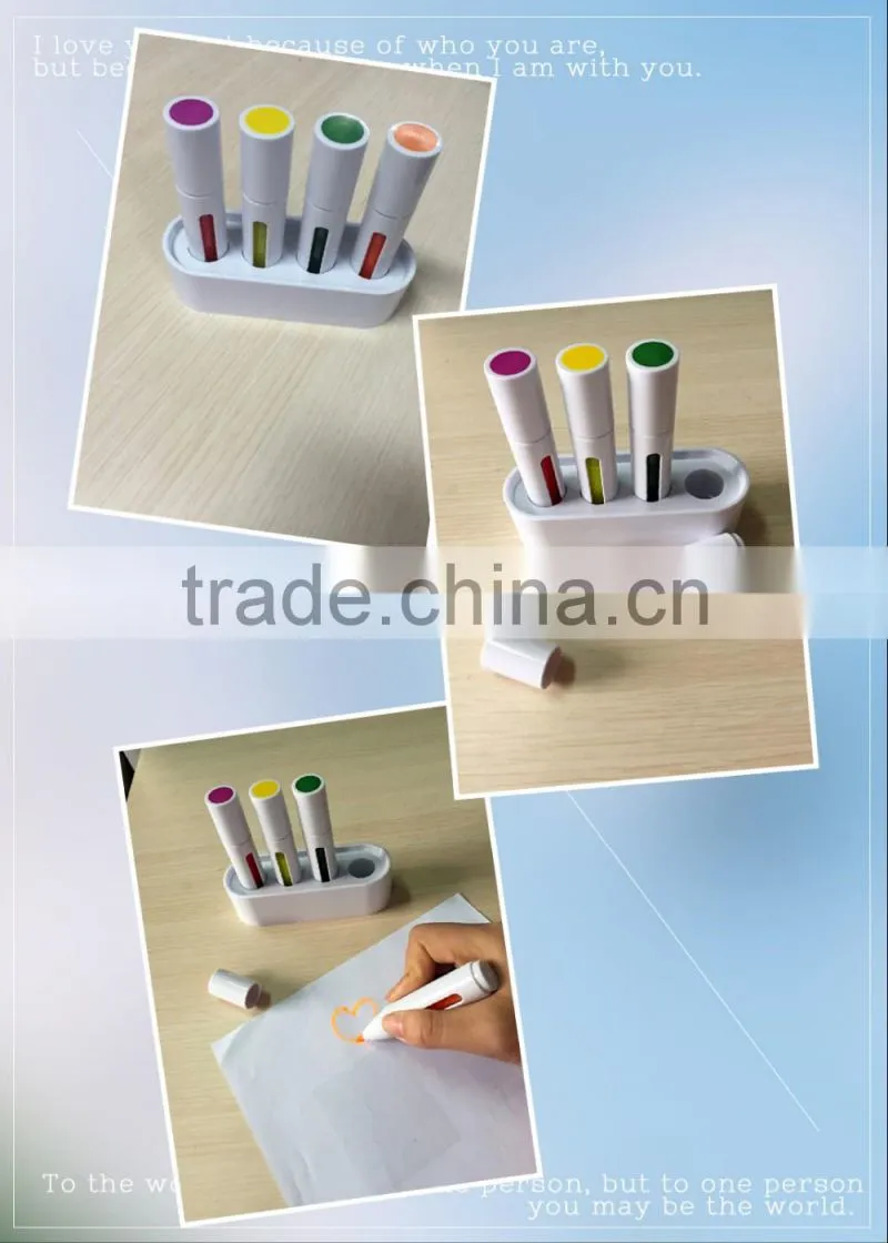 2016 hot Novelty syringe shape indelible marker pen