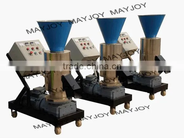 Hot selling flat die biomass wood pellet mill /machine