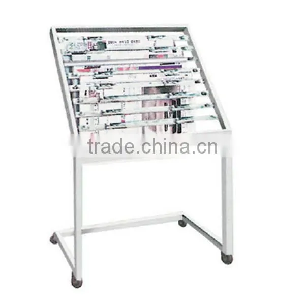 metal design book shelf