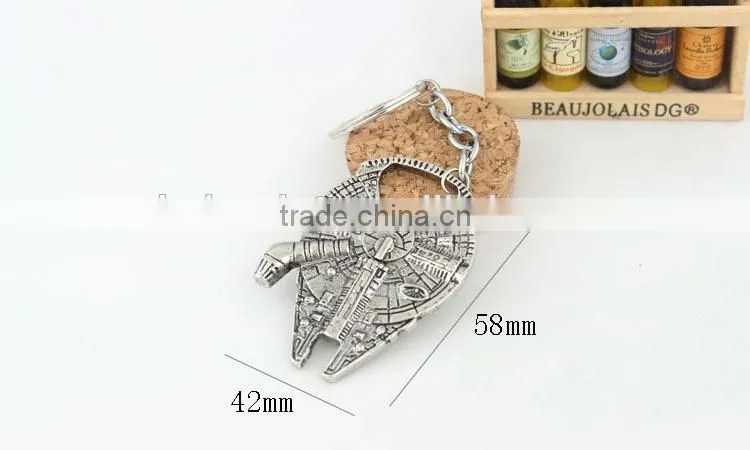 Bottle opener with key chain