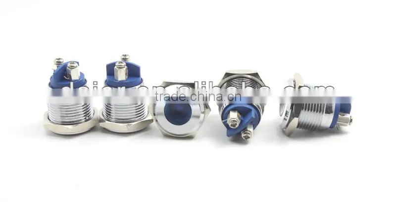 16mm metal 120 volt led indicator lights GQ16AS-D