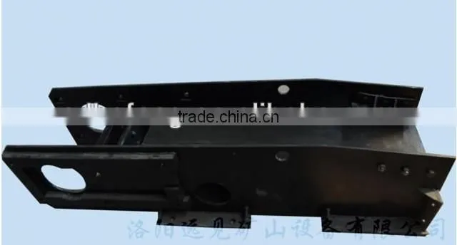 Scraping machine headstock for mining