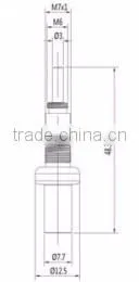 Wax thermostatic sensor element EN1111 TU-CGQ-011