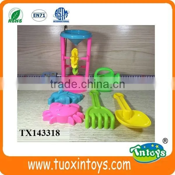 Sand Wheel Beach Toy Set for Kids 6pcs