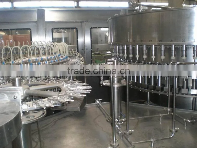 Automatic 3 In 1 Monoblock Mineral Water Filling Machine
