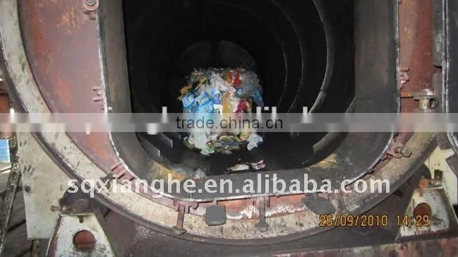 100% anti-pollution city waste recycling plant getting fuel energy