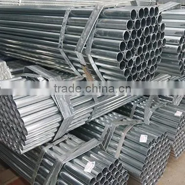 38.1*0.7mm light erw pre galvanized steel pipe