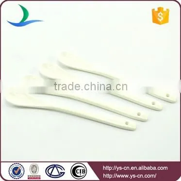 Eco-friendly wholesale white ceramic spoons