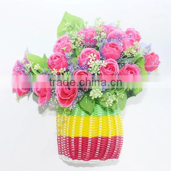 Hotsale Decorations Wicker Flower Basket From Manufacturer