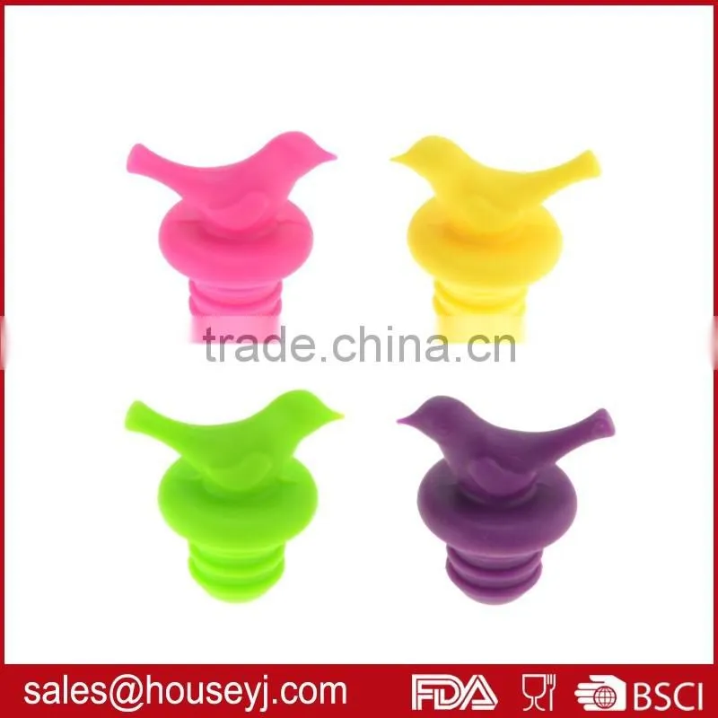 Little Bird Wine Bottle Stopper silicon bottle stopper