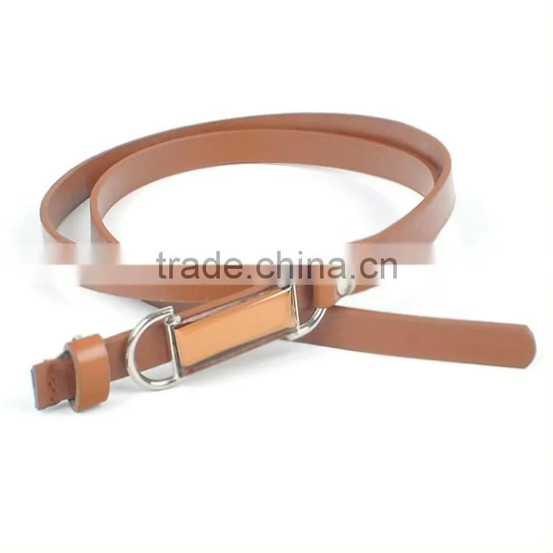 Supply fashion PU belt ladies fancy belt small order