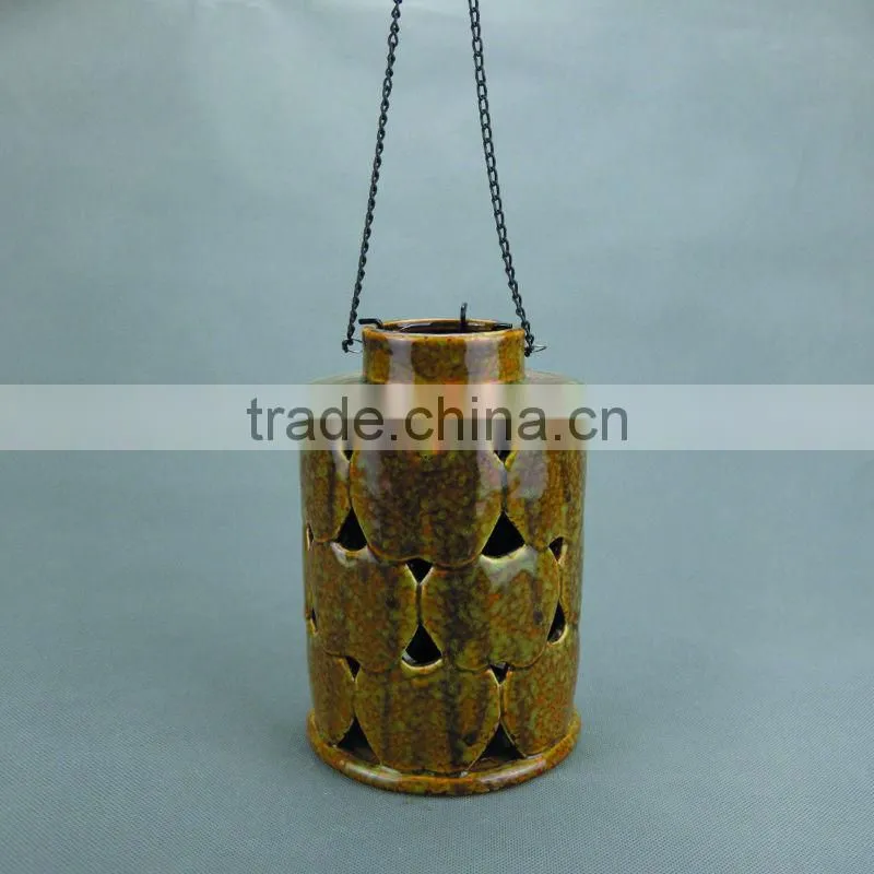 Wholesale Outdoor Ceramic Candle Lanterns
