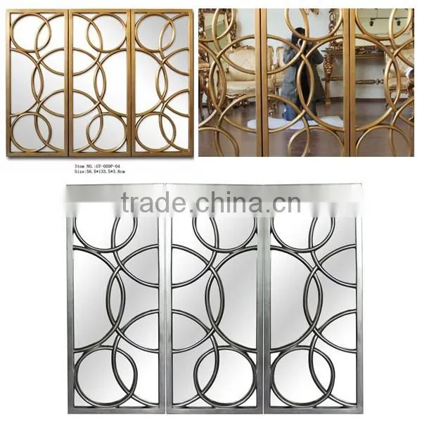 Home Decor rectangle wall mirror for living room GY-009P-04