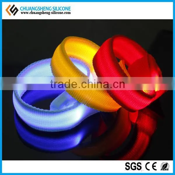 Glowing ribbon bracelet,wristband,bangles