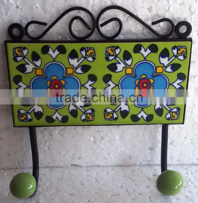 Ceramic hook and hangers-D