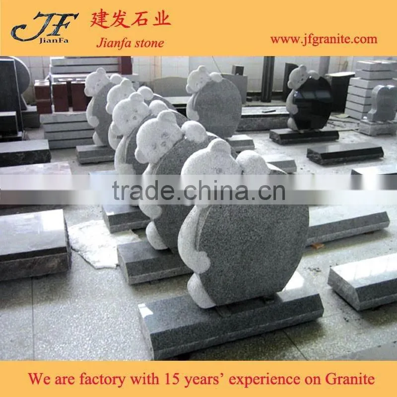 sample headstones G633 granite pet headstone tombstone shape sculpture