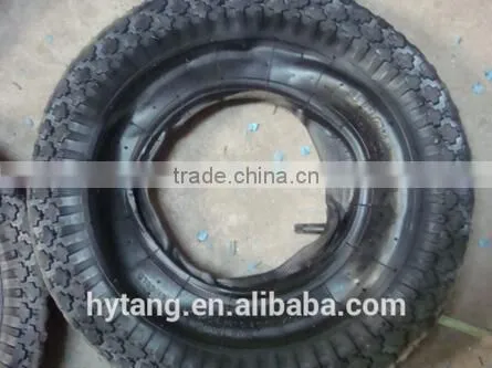 China manufacture supplier wheelbarrow tyre 3.50-8 with inner tube