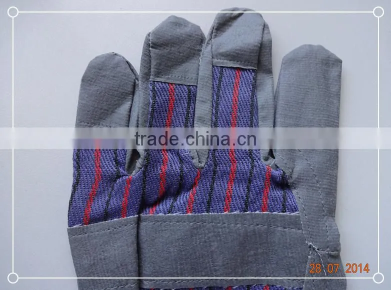 Grey PVC impregnated gloves
