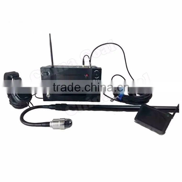 Life Rescue Video Detector with Microphone and Color Camera Lens