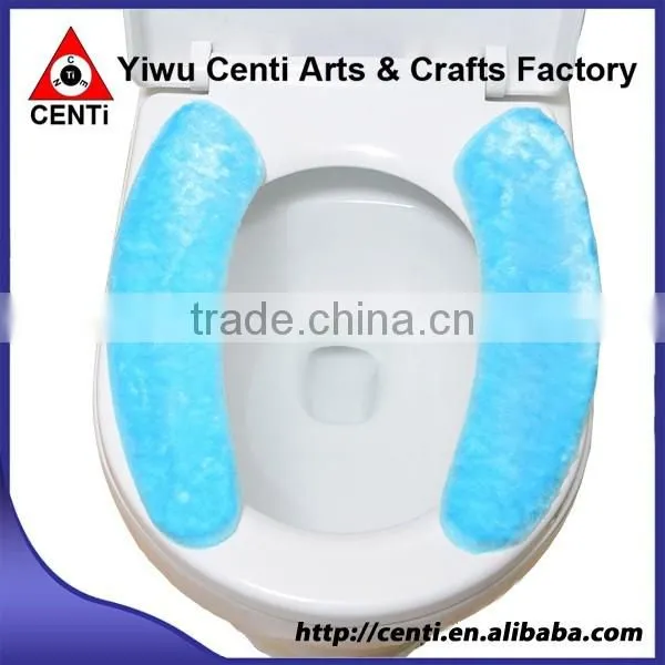 Hot Sale Grain Pattern Comfortable and Warm Soft Toilet Seat Cover for Winter Cold Environment