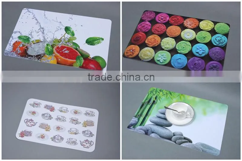 Rectangle Square Corner Design Mats/Placemat