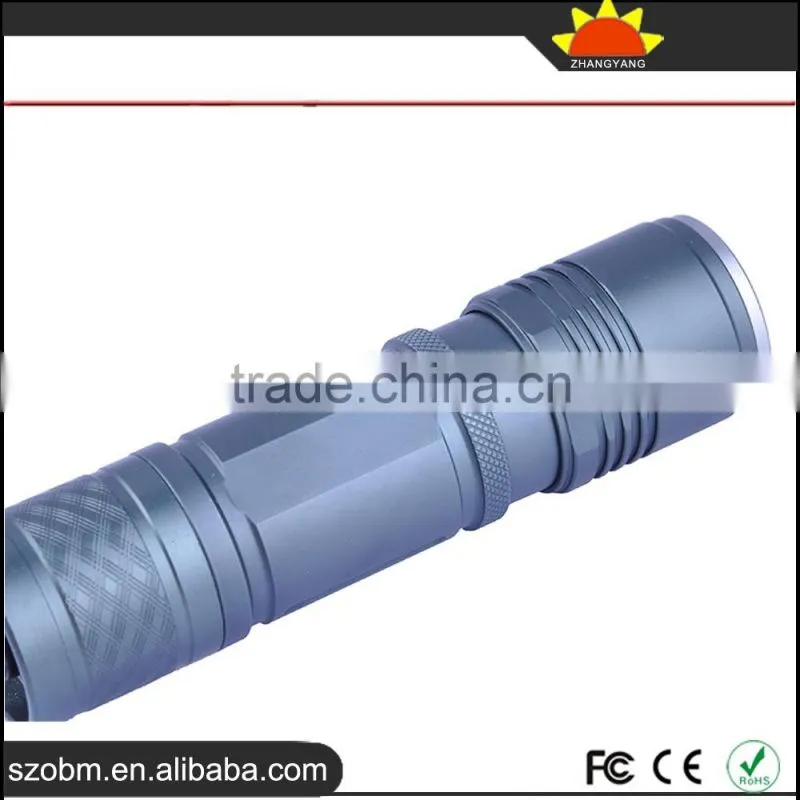 New arrival OEM W519 XP-E LED 500Lm 5 mode Outdoor HIgh quality led torch ,EDC flashlight