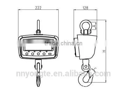 Light Duty Digital Weighing Scale Crane Scale