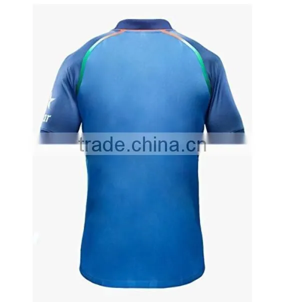Customized Indian Cricket Jersey Super Soft Knit Cricket Team Jersey Design Online Shopping China Manufacturers