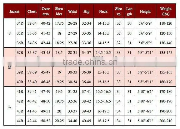 2017 men's T/R casual suits