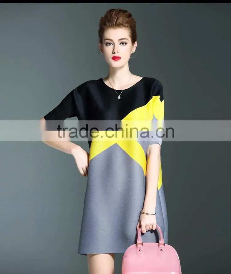 Pleat sleeveless solid women summer pant suits