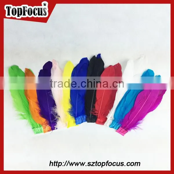wholesale artificial party decoration goose wing goose feathers for sale