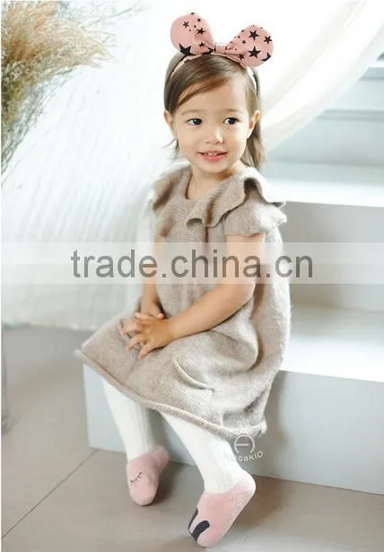 cute animal baby cotton socks, silicone print baby socks