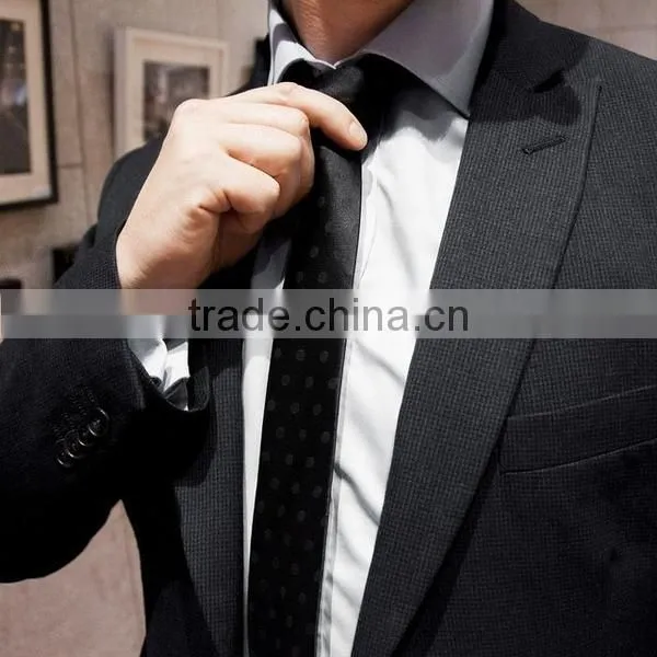 Latest new products handsome silk knitted neck ties for men