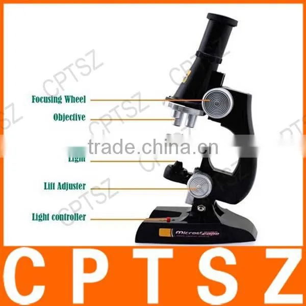 FANTASY National Educational Kids science home teaching toy Microscope set for kids baby toys Child Educational Toy microscope
