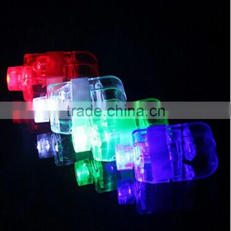 Flashing LED finger lights rings Laser light party disco festival Flashing toy