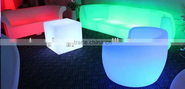 led cube led stools led chair