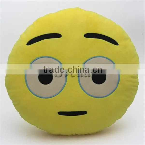 (HOT) Wholesale Plush Emoji Pillow Emoji plush soft toy Emoji toys