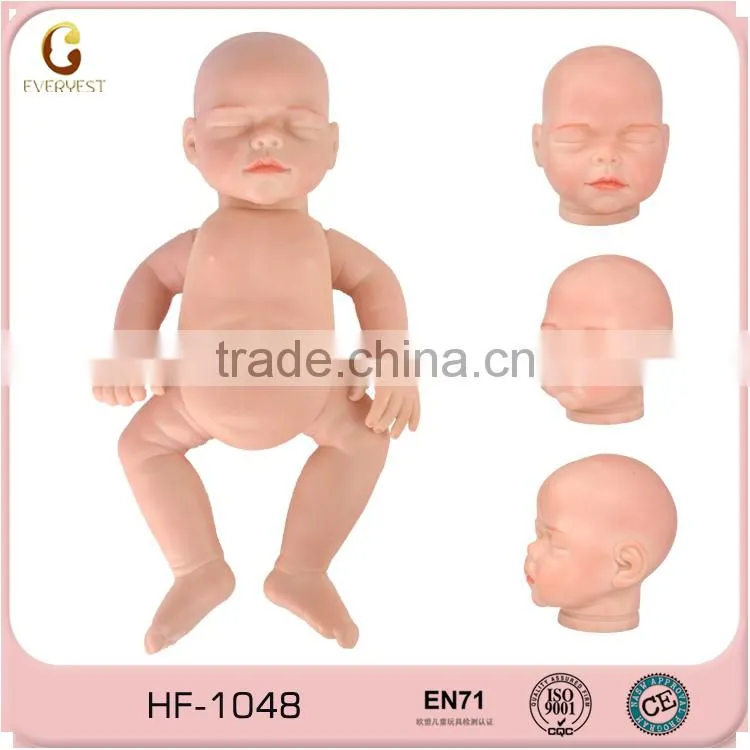 china import toys lifelike silicone newborn doll/full silicone reborn doll kit/custom vinyl doll body parts