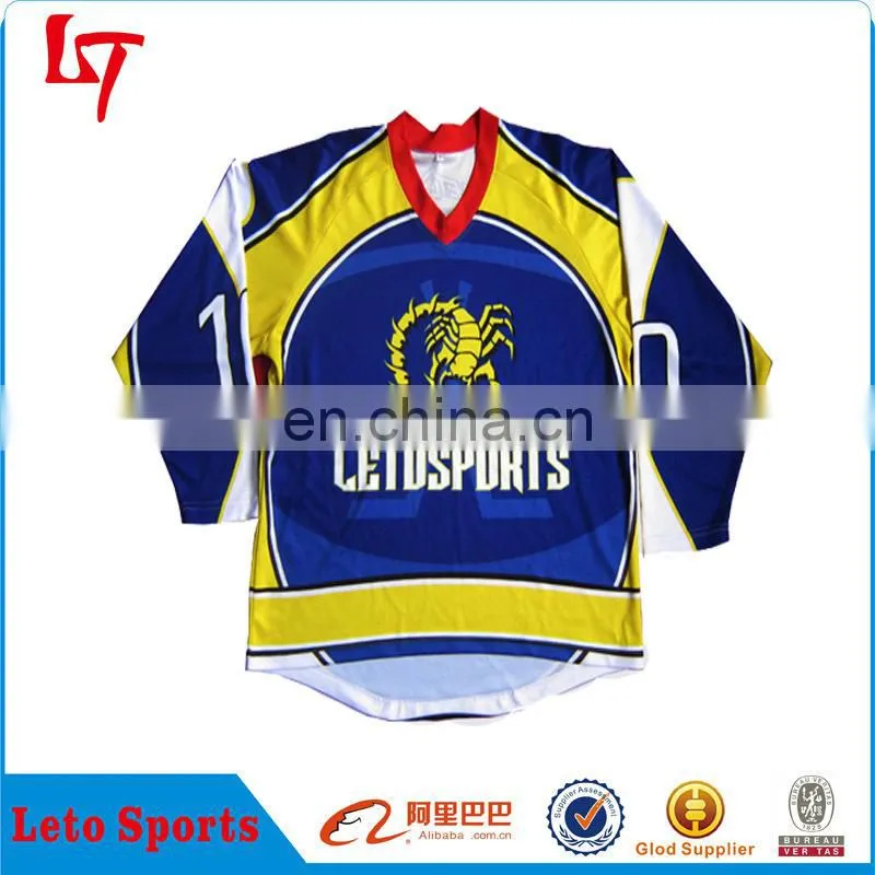 Pro Men's Ice Hockey Playing Jersey /men field wholesale hockey sports apparel team set
